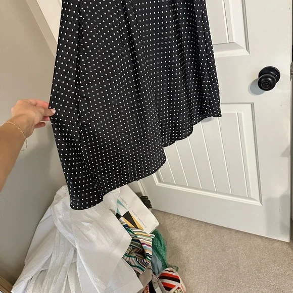 a new day Black and White Polka Dot Maxi Dress - Picture 6 of 8